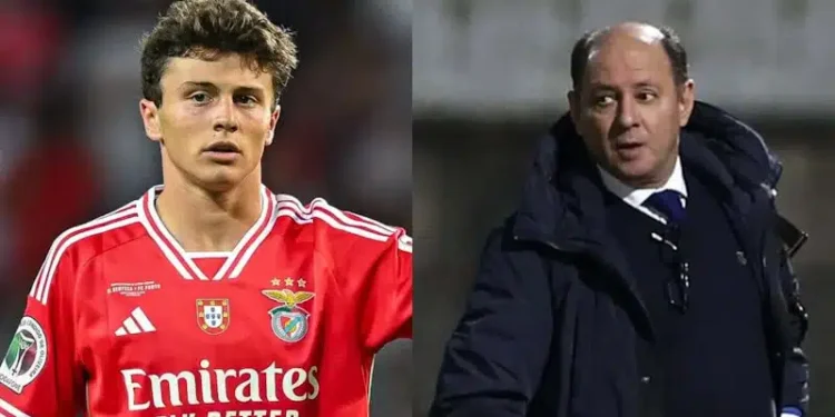 Última hora: Luís Gonçalves ataca João Neves e questiona arbitragem de jogos do Benfica