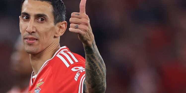 Benfica: Di María com futuro quase decidido